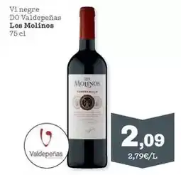 Sorli Los molinos - vi negre do valdepenas oferta