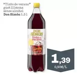 Sorli Don simón - tinto de verano oferta