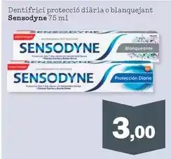 Sorli Sensodyne - dentifrici protecció diària o blanquejant oferta