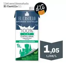 Sorli El castillo - llet semidesnatada oferta