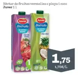 Sorli Juver - néctar de fruites vermelles o pinya i coco oferta