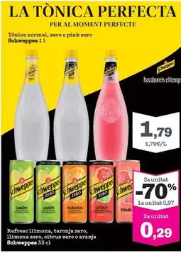 Sorli Schweppes - tònica normal oferta
