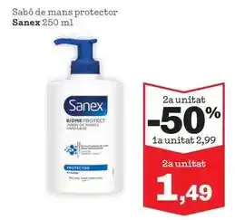 Sorli Sanex - sabó de mans protector oferta