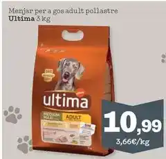 Sorli Última - menjar per a gos adult pollastre oferta
