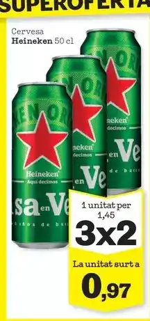 Sorli Heineken - cervesa oferta