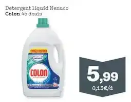 Sorli Colon - detergent líquid nenuco oferta