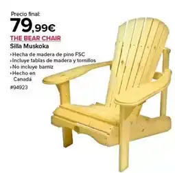 Costco Bear - silla muskota oferta