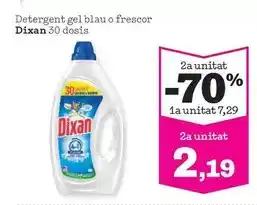 Sorli Dixan - detergent gel blau o frescor oferta