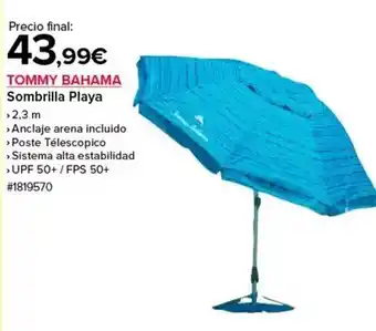 Costco Sistema - sombrilla playa oferta