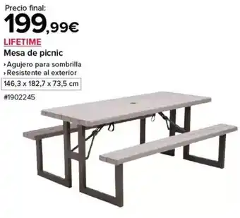 Costco Mesa de picnic oferta