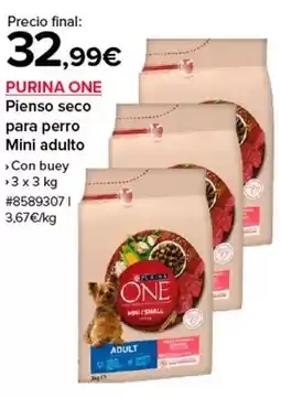Costco Purina one - pienso seco para perro mini adulto oferta