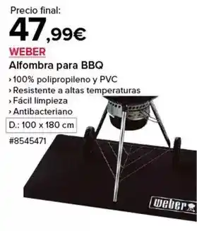 Costco Weber - alfombra para bbq oferta