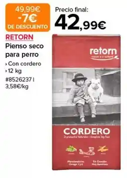 Costco Retorn - pienso seco para perro oferta
