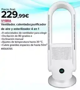 Costco Aire - ventilador, calentador, purificador de y esterlizador 4 en 1 oferta