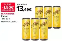 Costco Schweppes - tónica oferta
