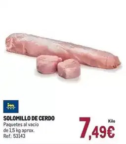 Makro Solomillo de cerdo oferta