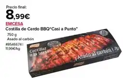 Costco Emcesa - costilla de cerdo bbq°casi a punto oferta
