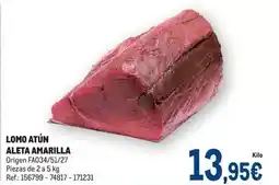 Makro Origen - lomo atun aleta amarilla oferta