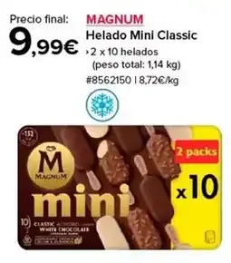 Costco Magnum - helado mini classic oferta