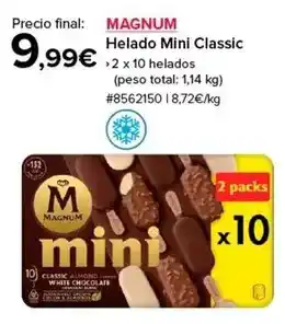 Costco Magnum - helado mini classic oferta
