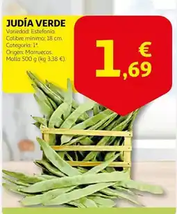Alcampo Origen - judia verde oferta
