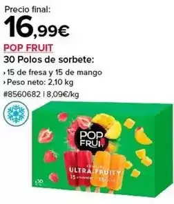 Costco Mango - 30 polos de sorbete oferta