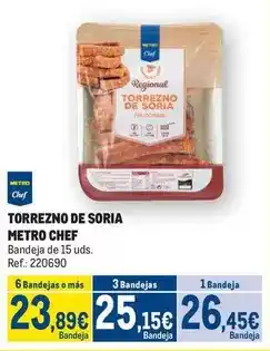 Makro Chef - metro torrezno de soria oferta