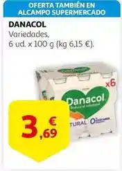 Alcampo Danone - danacol oferta