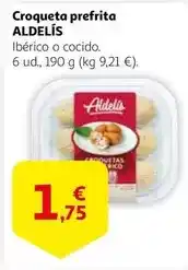 Alcampo Aldelis - croqueta prefrita oferta