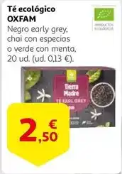 Alcampo Te ecologico oferta