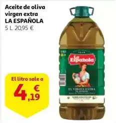 Alcampo La española - aceite de oliva virgen extra oferta