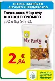 Alcampo Auchan - frutos secos mix party oferta