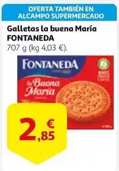 Alcampo Fontaneda - galletas la buena maria oferta