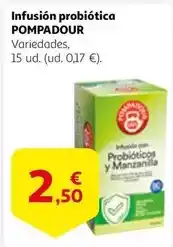 Alcampo Pompadour - infusión probiotica oferta