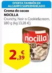 Alcampo Nocilla - crema de cacao oferta