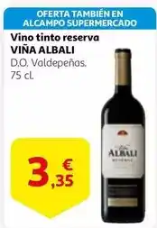 Alcampo Viña albali - vino tinto reserva oferta