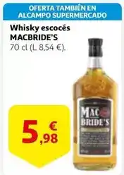 Alcampo Alcampo - whisky escocés oferta