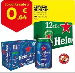 Alcampo Heineken - cerveza oferta