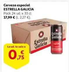 Alcampo Estrella galicia - cerveza especial oferta