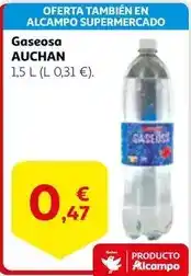 Alcampo Auchan - gaseosa oferta