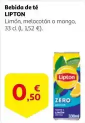 Alcampo Lipton - bebida de té oferta