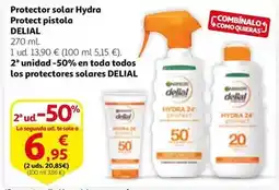 Alcampo Delial - protector solar hydra protect pistola oferta