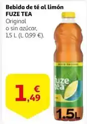 Alcampo Fuze tea - bebida de te al limon oferta