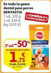 Alcampo Dentastix - en toda la gama dental para perros oferta