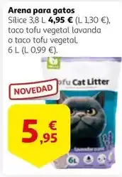 Alcampo Sc - arena para gatos oferta