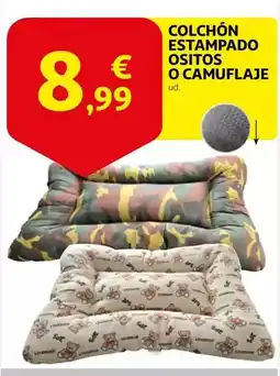 Alcampo Ositos - colchón estampado o camuflaje oferta
