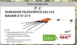 Ferri Vareador telescopico 235-315 magma e-51 21 v oferta