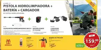 Ferri Makita - pistola hidrolimpiadora + bateria + cargador oferta
