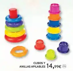 Toy Planet Cubos y anillas apilables oferta
