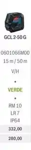 Ferri Bosch - gcl 2-50 g oferta